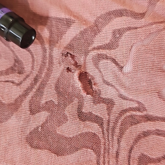 Lululemon Cates Tee Veil Sheer In Spiced Chai, Med *Holes - Read* - Picture 11 of 15